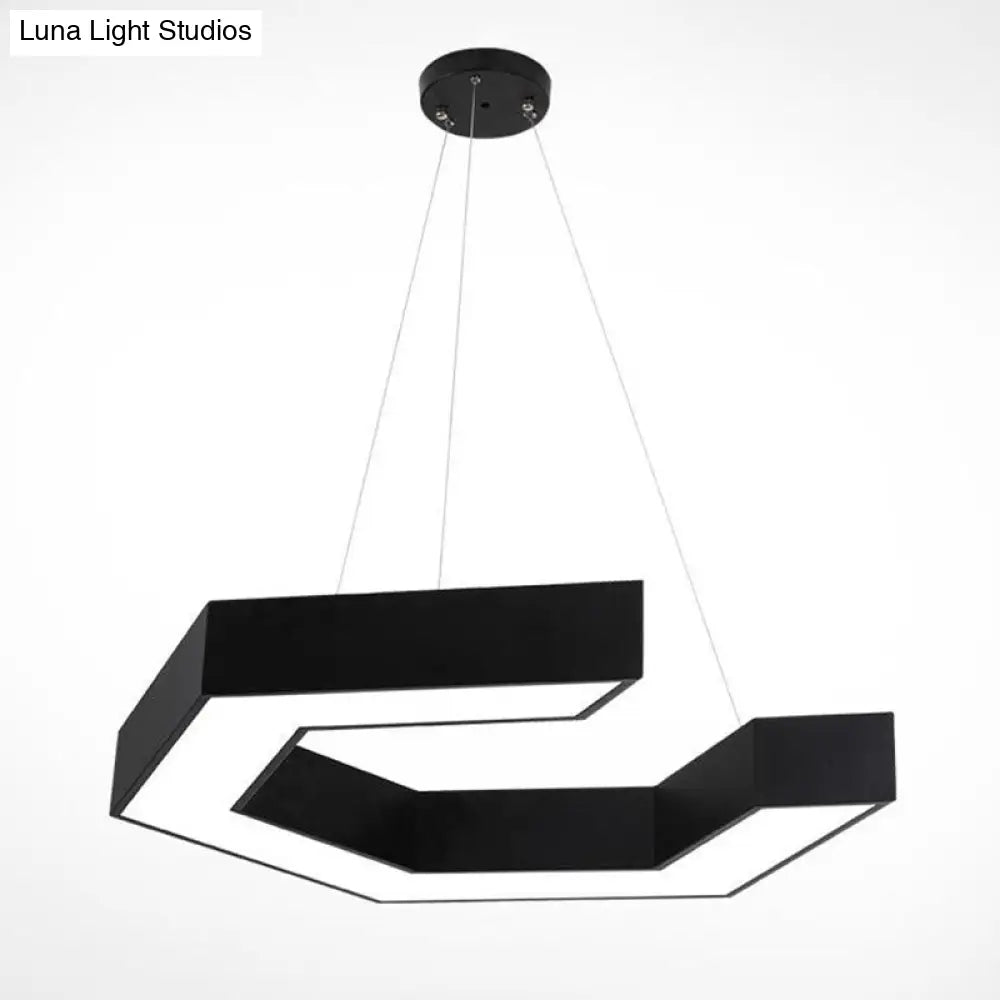 Modern Magnetic Led Pendant Light With Acrylic Shade