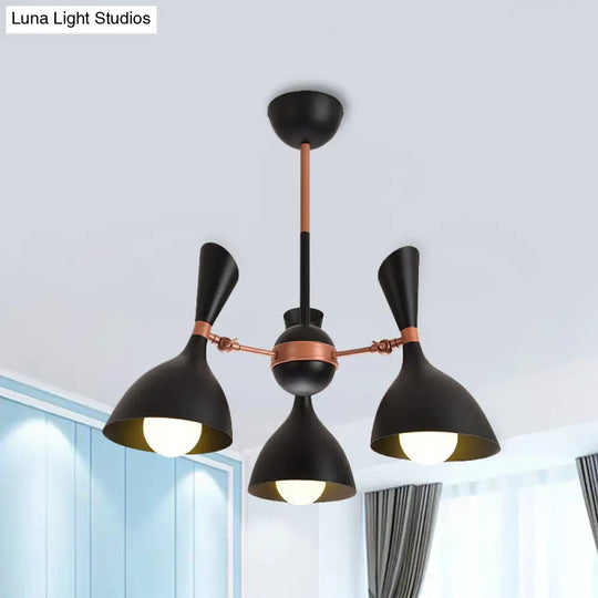 Contemporary Monochrome Kindergarten Pendant Chandelier For Living Room