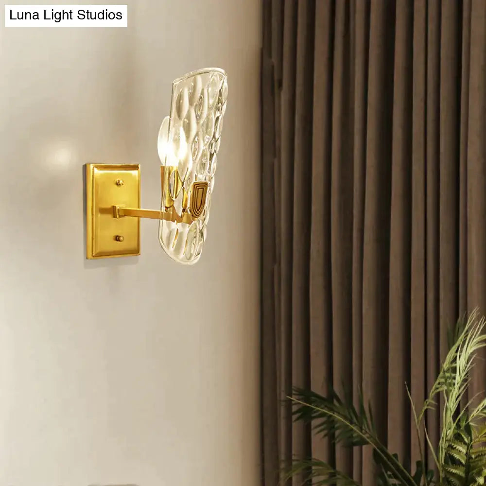 Copper Wall Lamp Light Luxury Bedroom Bedside Single-Headed Double-Headed Corridor Study Living