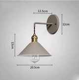 Copper Wall Lamp Nordic Macaron Color Childrens Room Bedside Creative Personality Lamps