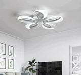 Creative Acrylic New Living Room Led Ceiling Three-Color Light / 5 Heads 62Cm*8Cm