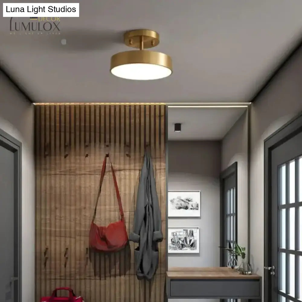 Creative Aisle Light Corridor Stairs Full Copper Lamp Ceiling