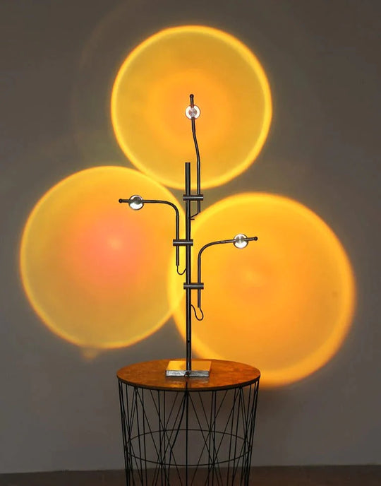 Creative Background Wall Sunset Atmosphere Lamp Floor Lamp