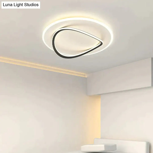 Creative Bedroom Master Lamp Minimalist Round Restaurant Room Ceiling Led Lamps