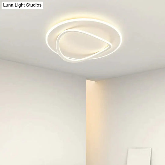 Creative Bedroom Master Lamp Minimalist Round Restaurant Room Ceiling Led Lamps