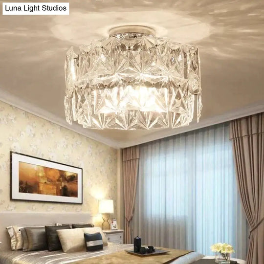 Creative Crystal Ceiling Lights For Corridor Bedroom Dining Room Cafe Hall Home Lighting Modern Led