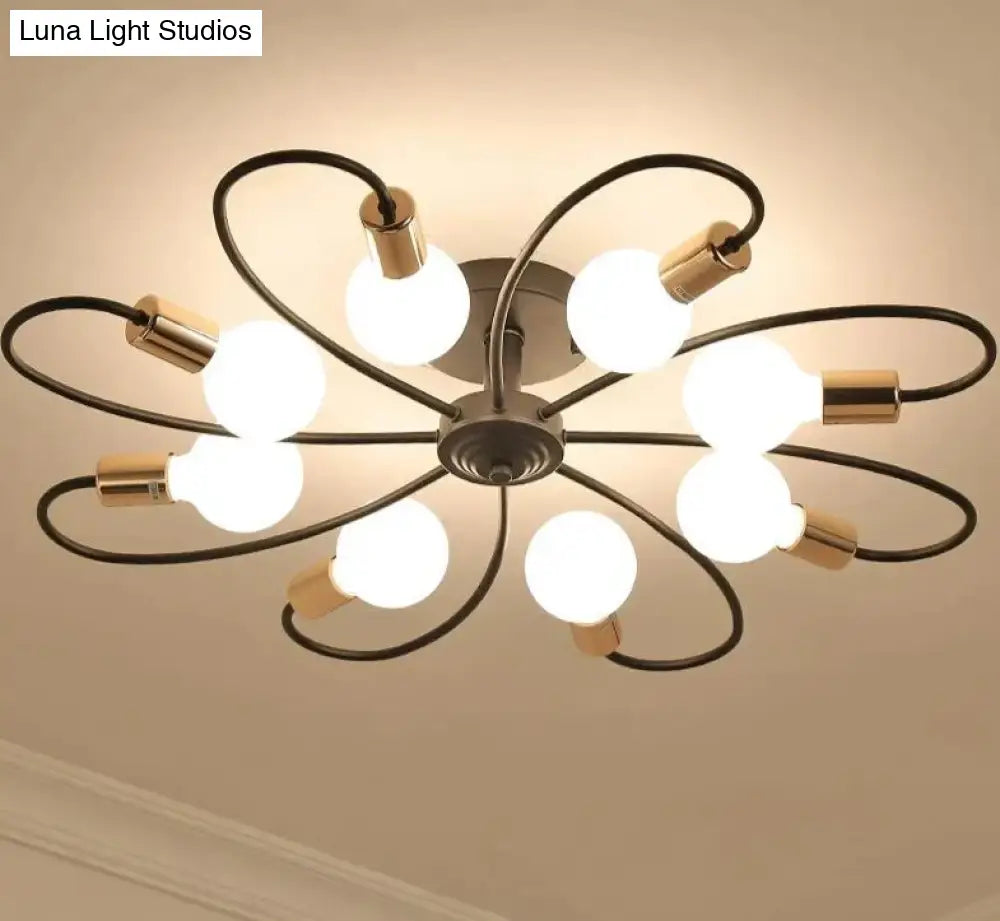 Creative Design Led Ceiling Lights Luminaire Plafonnier Living Room Bedroom Corridor Modern Home