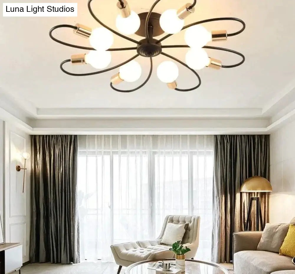 Creative Design Led Ceiling Lights Luminaire Plafonnier Living Room Bedroom Corridor Modern Home