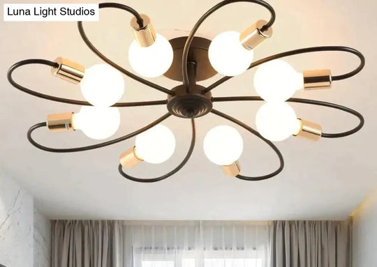 Creative Design Led Ceiling Lights Luminaire Plafonnier Living Room Bedroom Corridor Modern Home