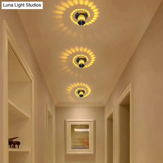 Creative Led Ceiling Lights 3W Modern Led Lamps Colorful Wall Sconce Living Room Surface Mounted