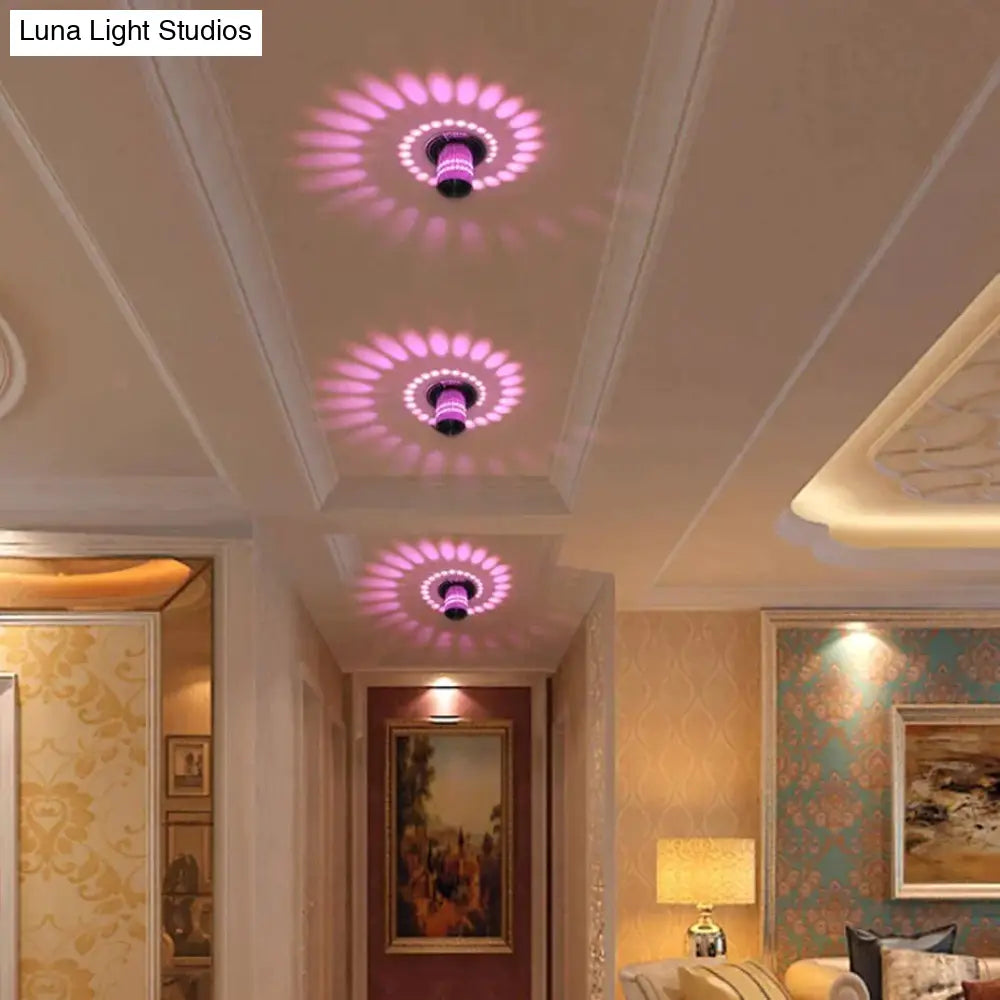 Creative Led Ceiling Lights 3W Modern Led Lamps Colorful Wall Sconce Living Room Surface Mounted