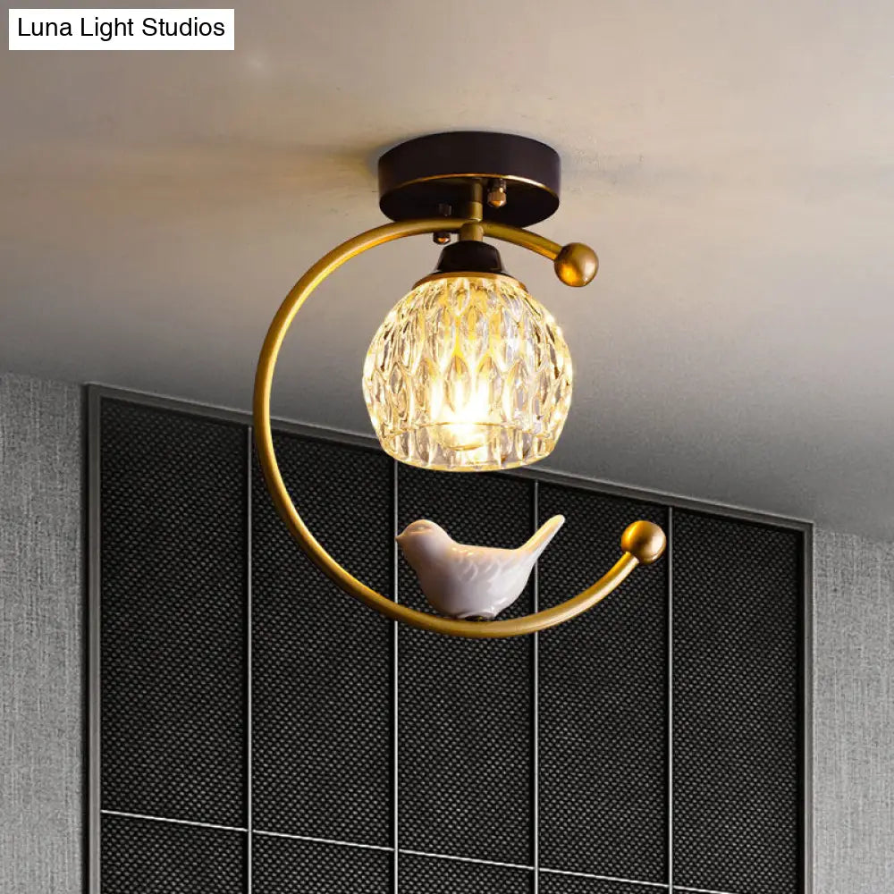 Creative Personality Balcony Bedroom Aisle Ceiling Lamp
