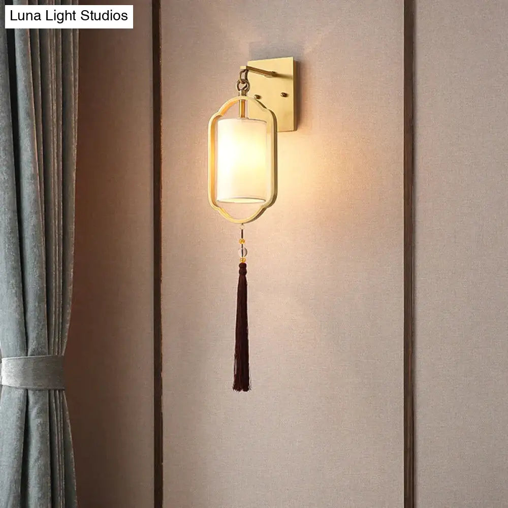 Creative Wall Lamp Bedroom Bedside Background Copper / Without A Light Source Lamps