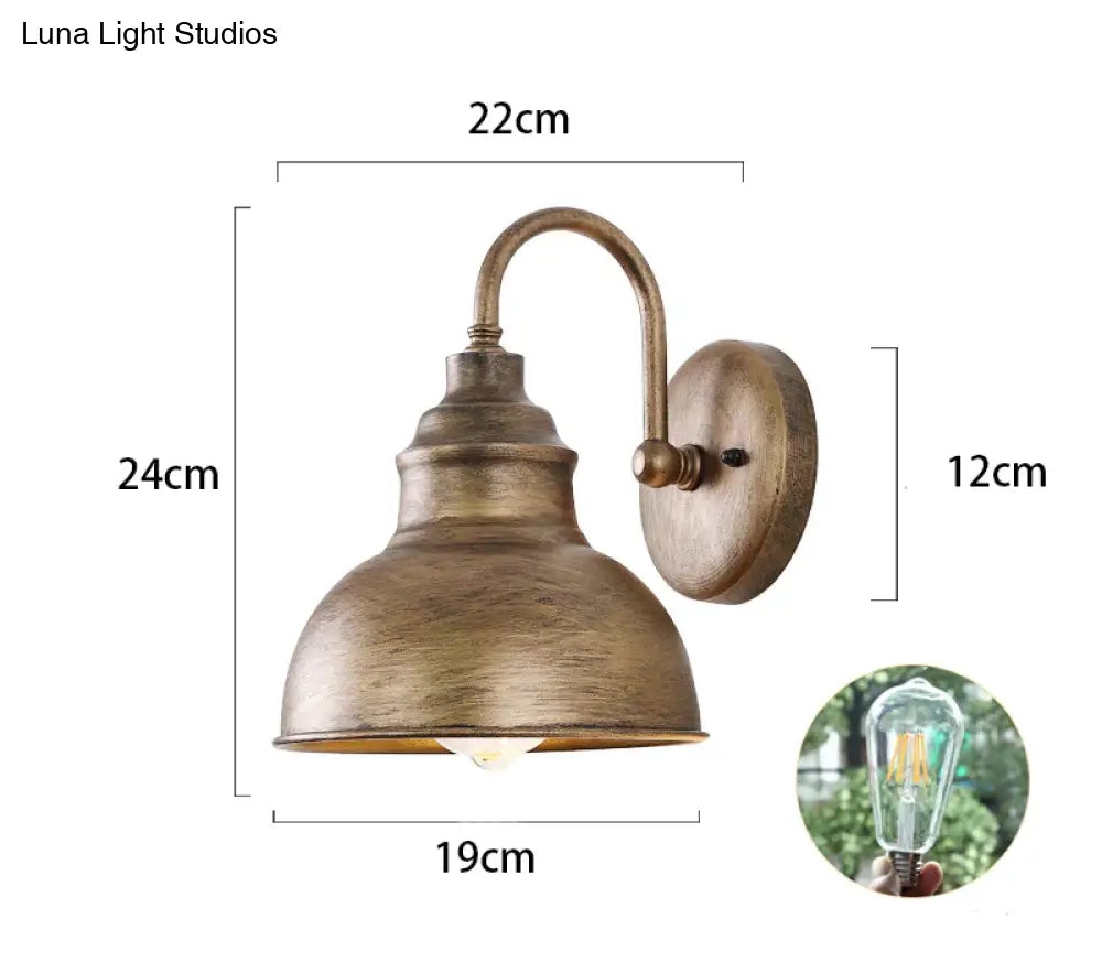 Cross Border Retro Outdoor Wall Lamp Waterproof Courtyard Villa Balcony Exterior Gate Manufacturer