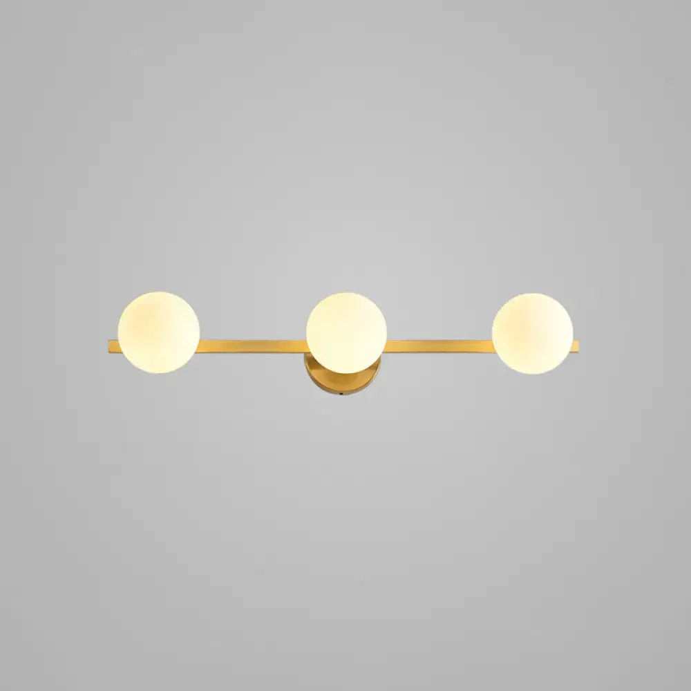 Customized Led Metal Vanity Lights For Modern Bathroom Décor 3 / Gold