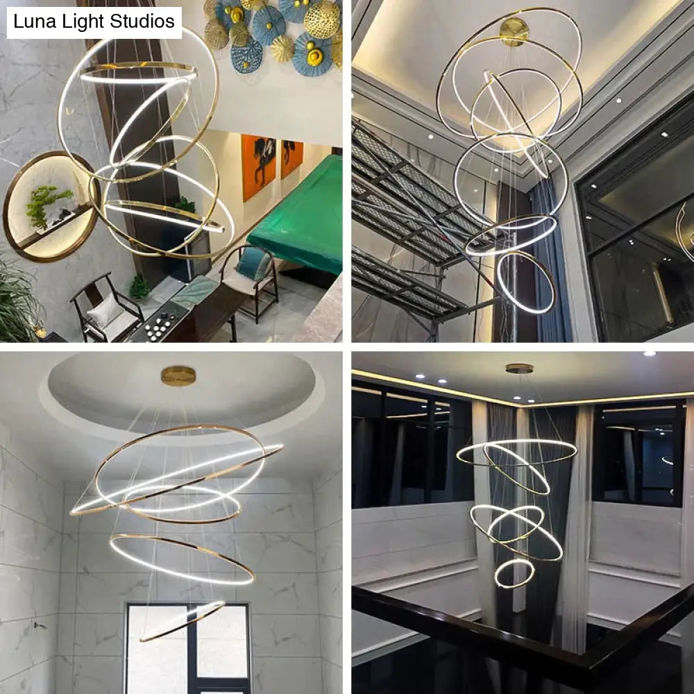 Cygnus - Unique Tiered Led Chandelier