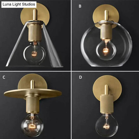 Darlene | Gold Wall Sconce Wall Lamp