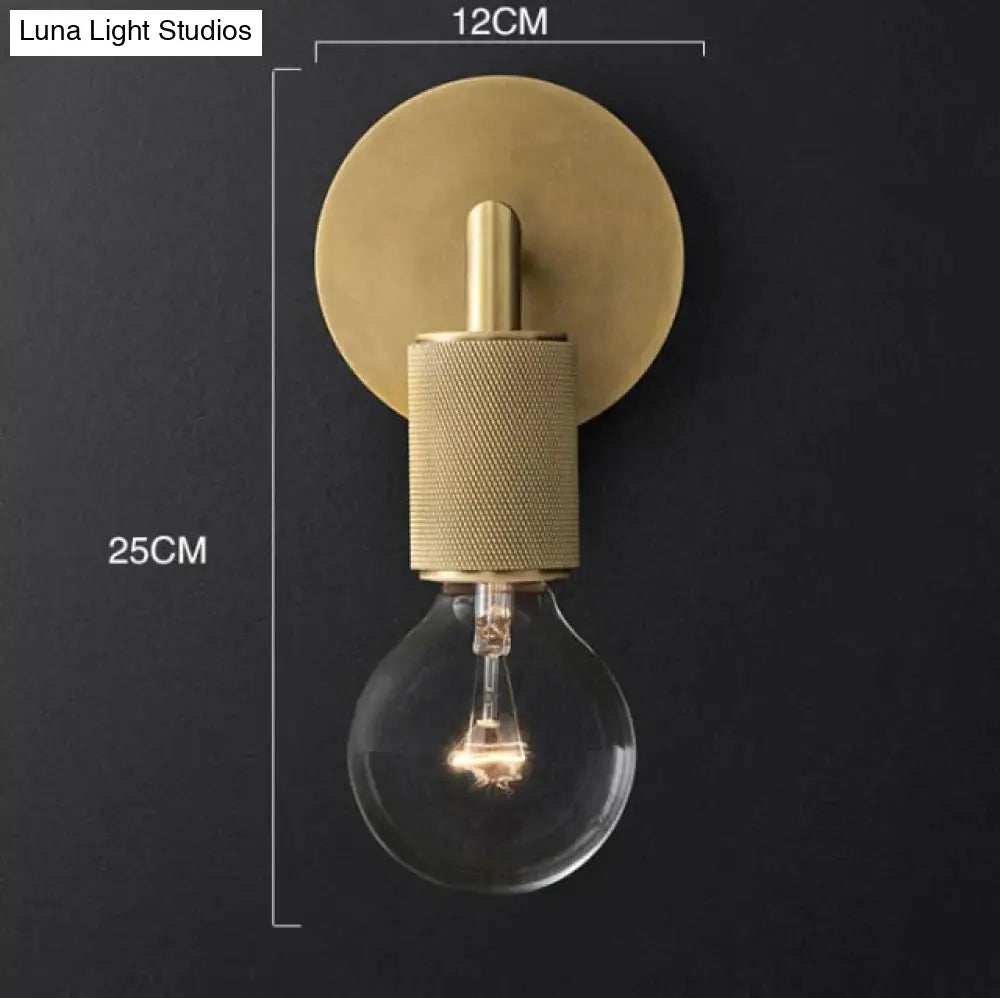 Darlene | Gold Wall Sconce A / 110V Lamp