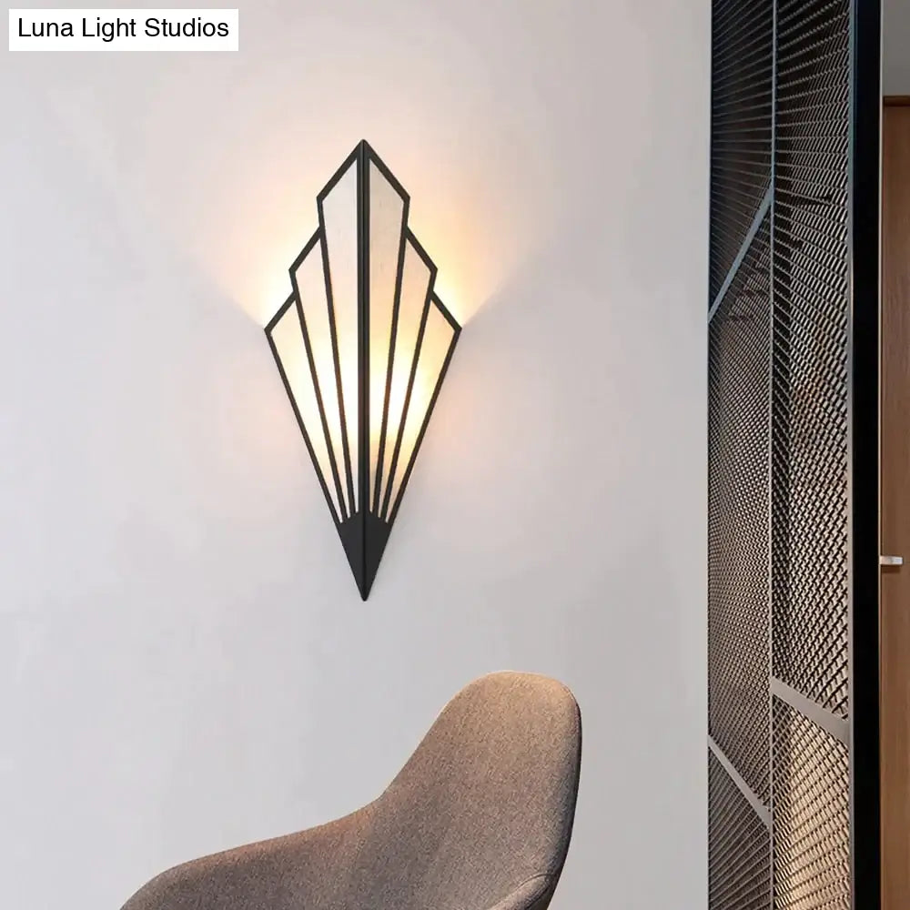 Diamond Shape Modern Wall Light Sconce For Bedroom Dining Room