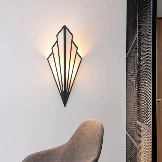 Diamond Shape Modern Wall Light Wall Sconce for Bedroom Dining Room