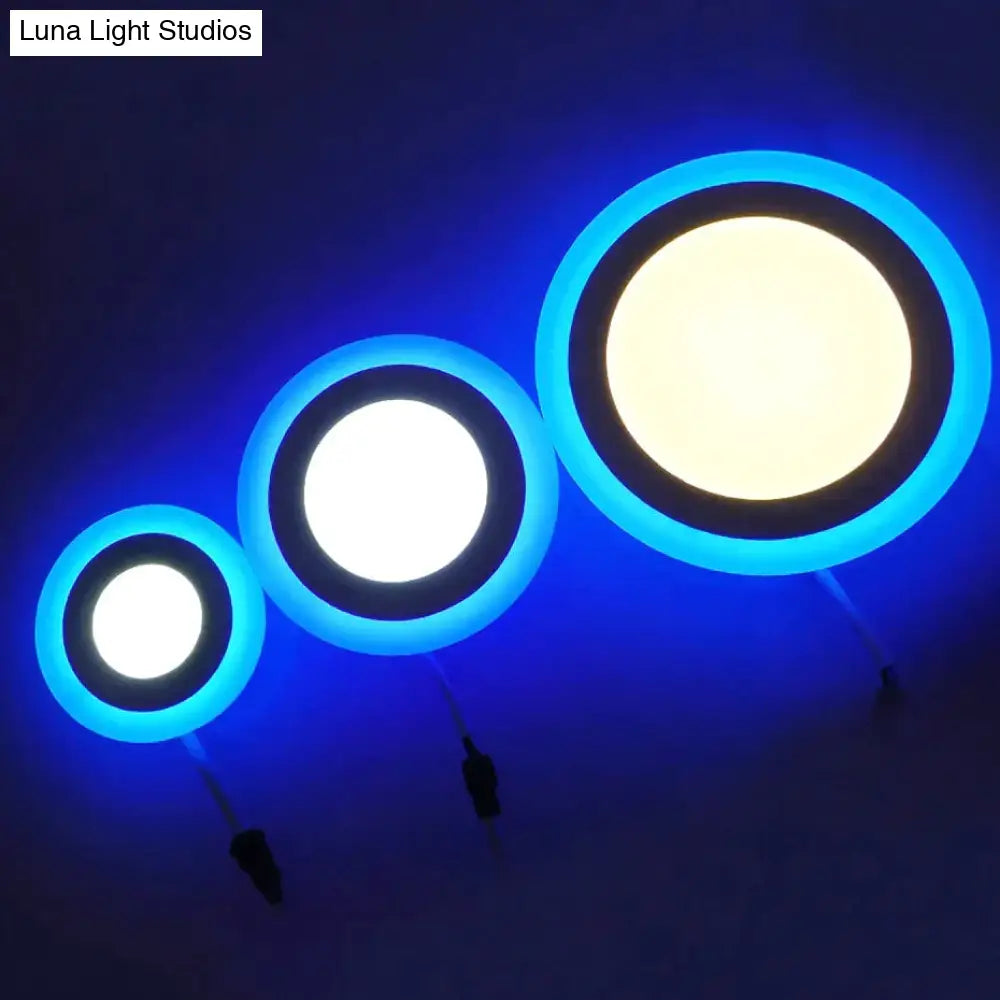 Dimmable Led Ceiling Lights Modern Lamp Living Room Bedroom Kitchen 6W 9W 16W 2 Colors Recessed