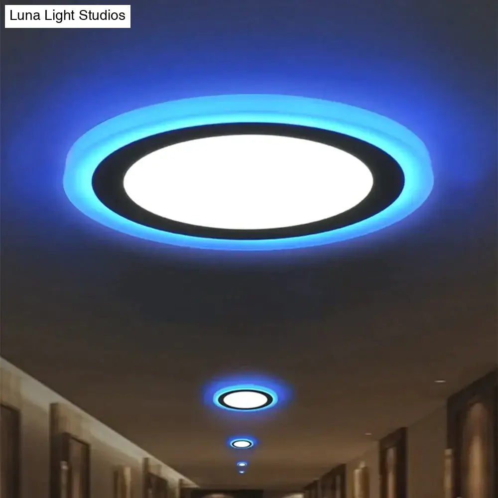 Dimmable Led Ceiling Lights Modern Lamp Living Room Bedroom Kitchen 6W 9W 16W 2 Colors Recessed