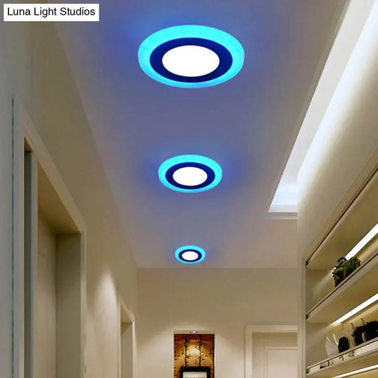 Dimmable Led Ceiling Lights Modern Lamp Living Room Bedroom Kitchen 6W 9W 16W 2 Colors Recessed