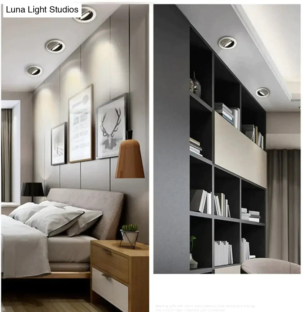 Dimmable Led Down Light Lamp Cob Ceiling Light 5W 7W 10W 12W Recessed Ceiling Spot Lights For