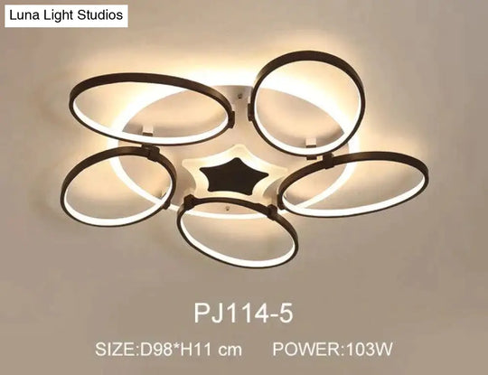 Dimmable Modern Led Ceiling Lights For Living Room Bedroom Home Lighting Kids Lamp Surface Mount