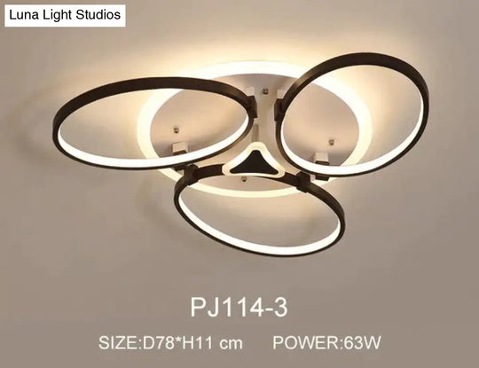 Dimmable Modern Led Ceiling Lights For Living Room Bedroom Home Lighting Kids Lamp Surface Mount