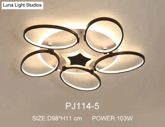 Dimmable Modern Led Ceiling Lights For Living Room Bedroom Home Lighting Kids Lamp Surface Mount