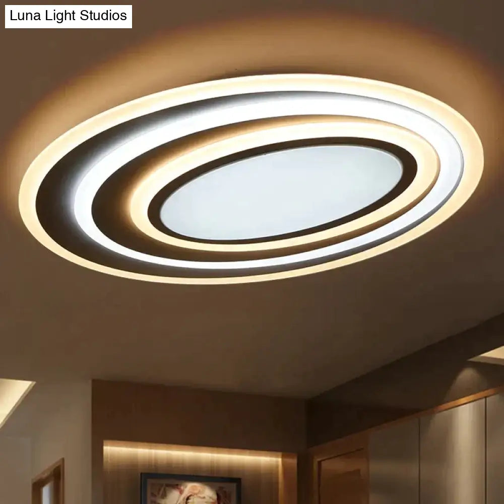 Dimming+Remote Control Modern Led Ceiling Lights For Living Room Bedroom 3 Color Temperature New