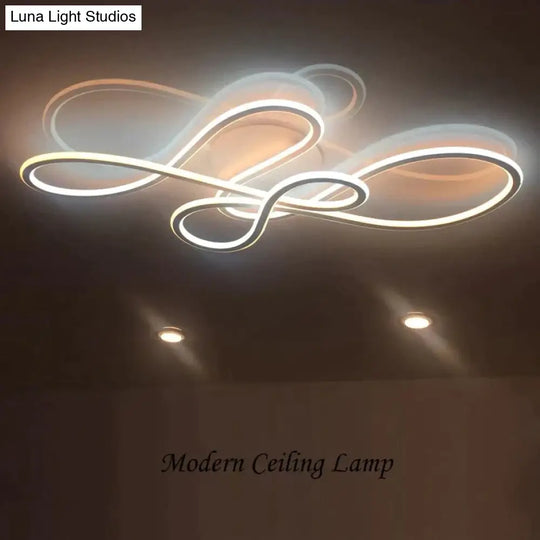 Double Glow Modern Led Ceiling Lights For Living Room Bedroom Lamparas De Techo Dimming Lamp