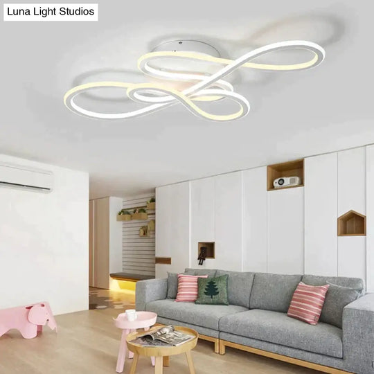 Double Glow Modern Led Ceiling Lights For Living Room Bedroom Lamparas De Techo Dimming Lamp