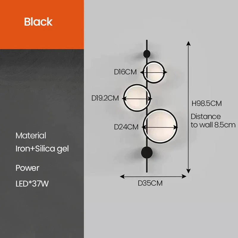 Ece - Nordic Linear Long LED Wall Light