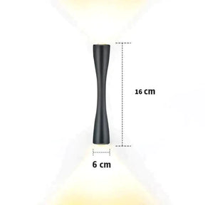 Elaine | Outdoor Waterproof Lamp Black 16cm / 6.2’’ / Warm White Outdoor Lighting