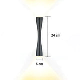 Elaine | Outdoor Waterproof Lamp Black 24cm / 9.4’’ / Warm White Outdoor Lighting