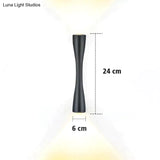 Elaine | Outdoor Waterproof Lamp Black 24Cm / 9.4 Warm White Lighting