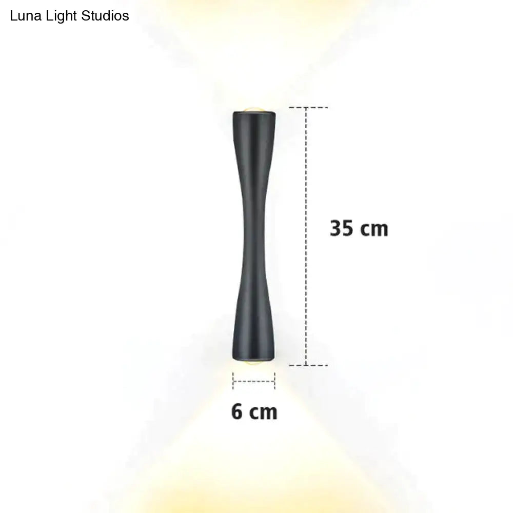 Elaine | Outdoor Waterproof Lamp Black 35Cm / 13.7 Warm White Lighting