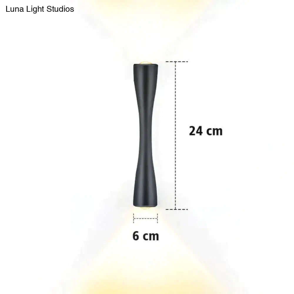 Elaine | Outdoor Waterproof Lamp Black 24Cm / 9.4 Warm White Lighting