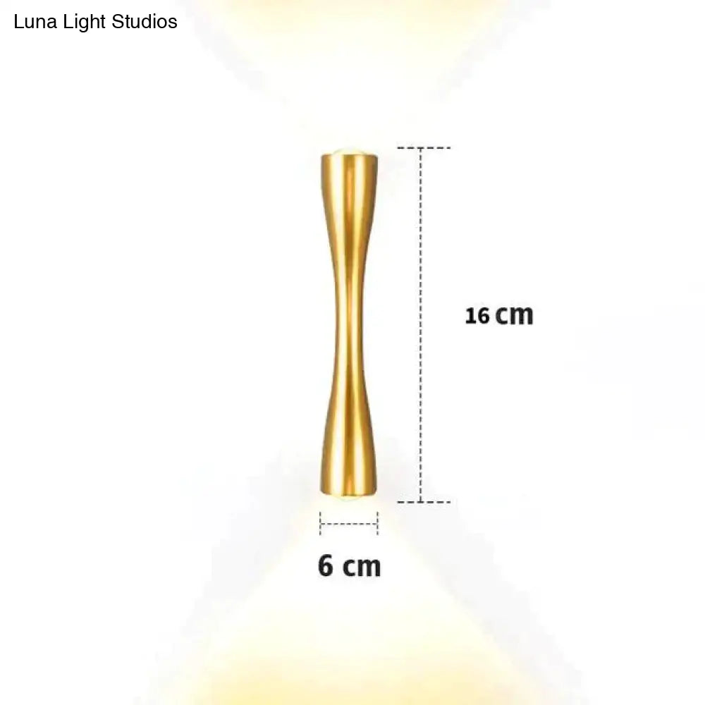 Elaine | Outdoor Waterproof Lamp Gold 16Cm / 6.2 Warm White Lighting