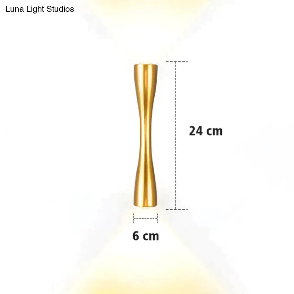 Elaine | Outdoor Waterproof Lamp Gold 24Cm / 9.4 Warm White Lighting