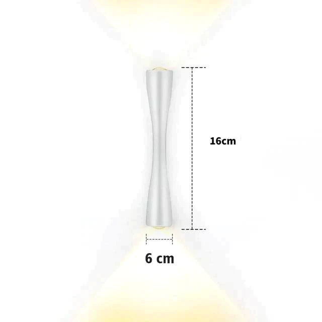 Elaine | Outdoor Waterproof Lamp White 16Cm / 6.2 Warm Lighting