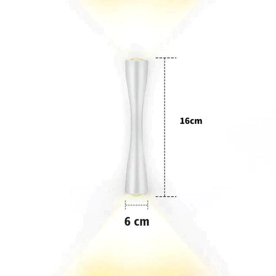 Elaine | Outdoor Waterproof Lamp White 16Cm / 6.2 Warm Lighting
