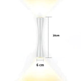 Elaine | Outdoor Waterproof Lamp White 16cm / 6.2’’ / Warm White Outdoor Lighting