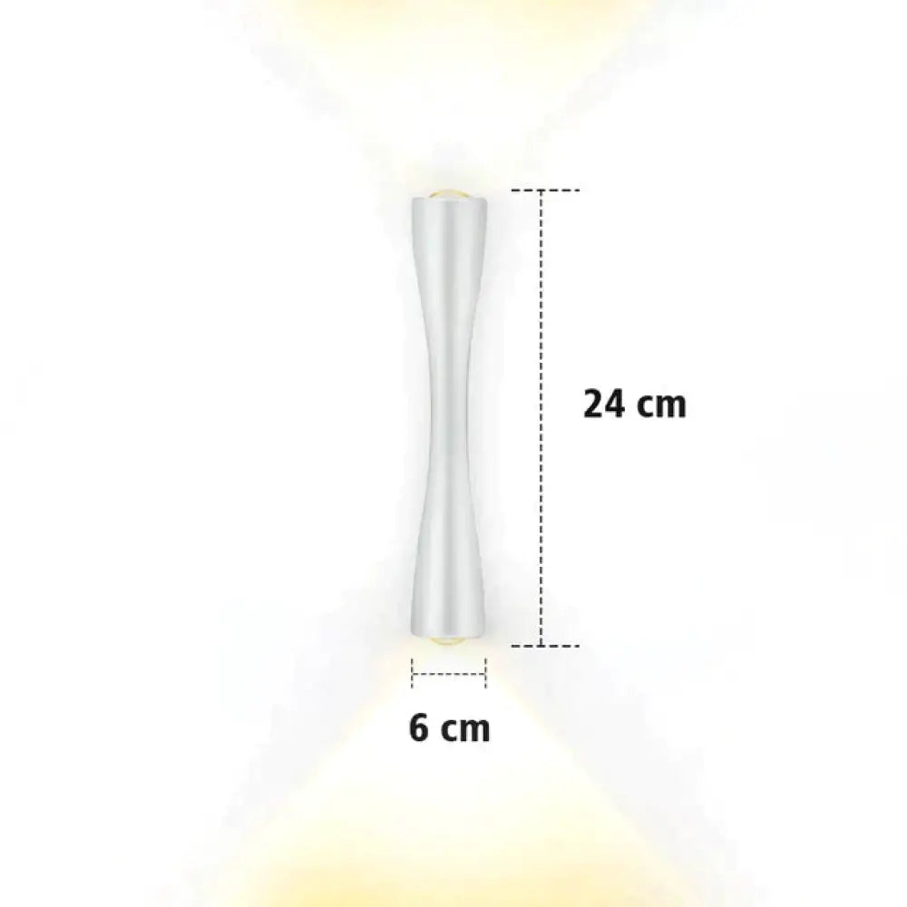 Elaine | Outdoor Waterproof Lamp White 24cm / 9.4’’ / Warm White Outdoor Lighting