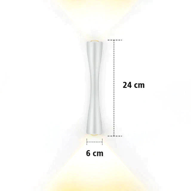 Elaine | Outdoor Waterproof Lamp White 24Cm / 9.4 Warm Lighting