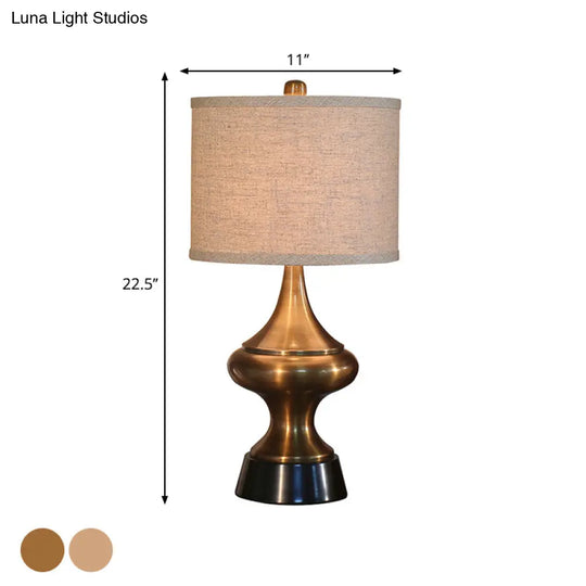 Ella - Bronze/Nickel Table Lamp