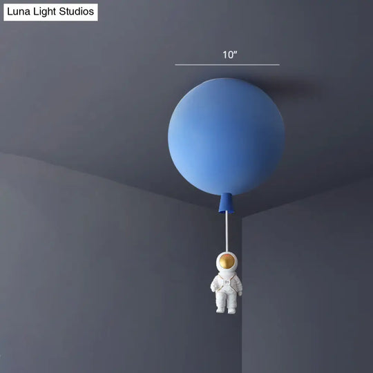 Emerson - Balloon & Astronaut Ceiling Lamp Kids Acrylic Pendant Light