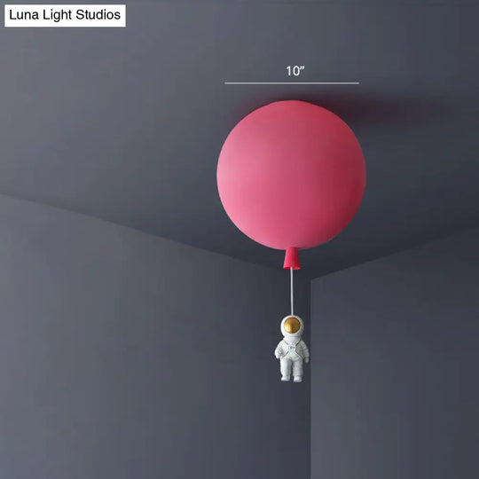 Emerson - Balloon & Astronaut Ceiling Lamp Kids Acrylic Pendant Light